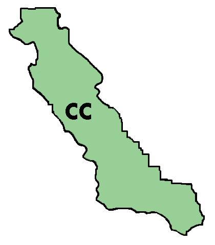 Central Coast Map