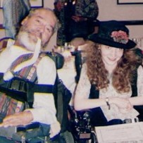 Photo of Ed Roberts and Sascha.