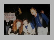 Sascha and Judy Heumann and an unidentified person.