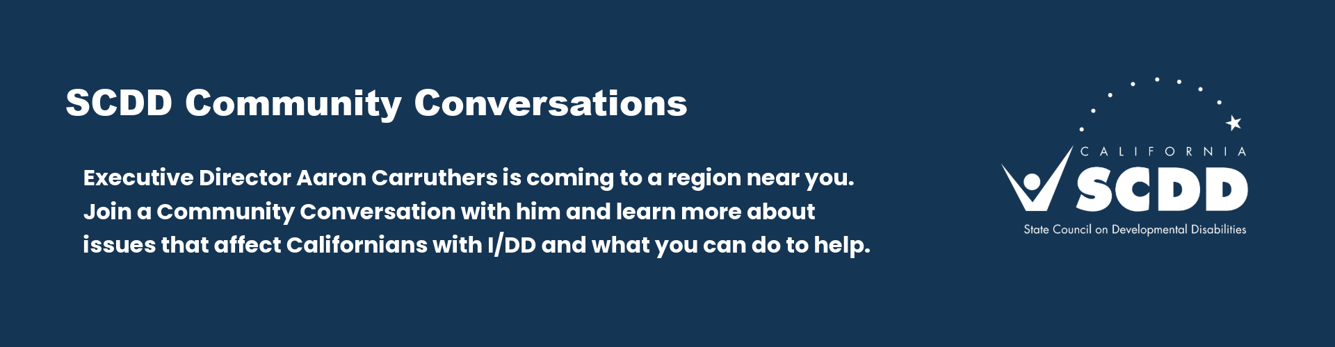 Community Conversations Banner