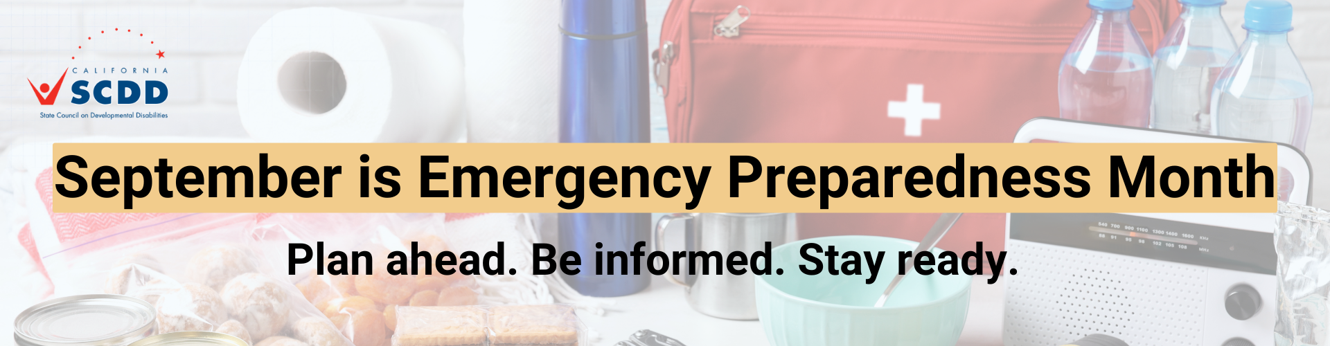 Emergency Preparedness Month Banners